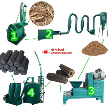 Grass Briquette Making Machine From Agricultural Firewood For Heat Boiler